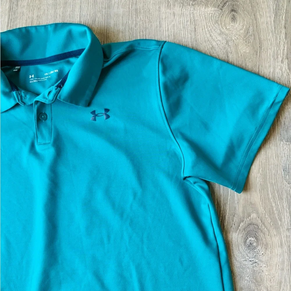 Under Armour Active Polo Shirt Boys Youth XL